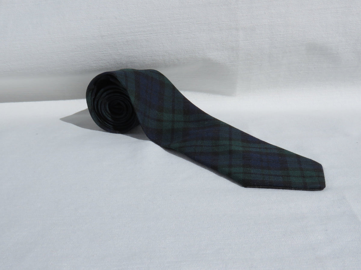 black watch tartan tie