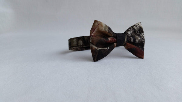 Brown Camouflage Hunters Bow Tie-Taylors Tartans