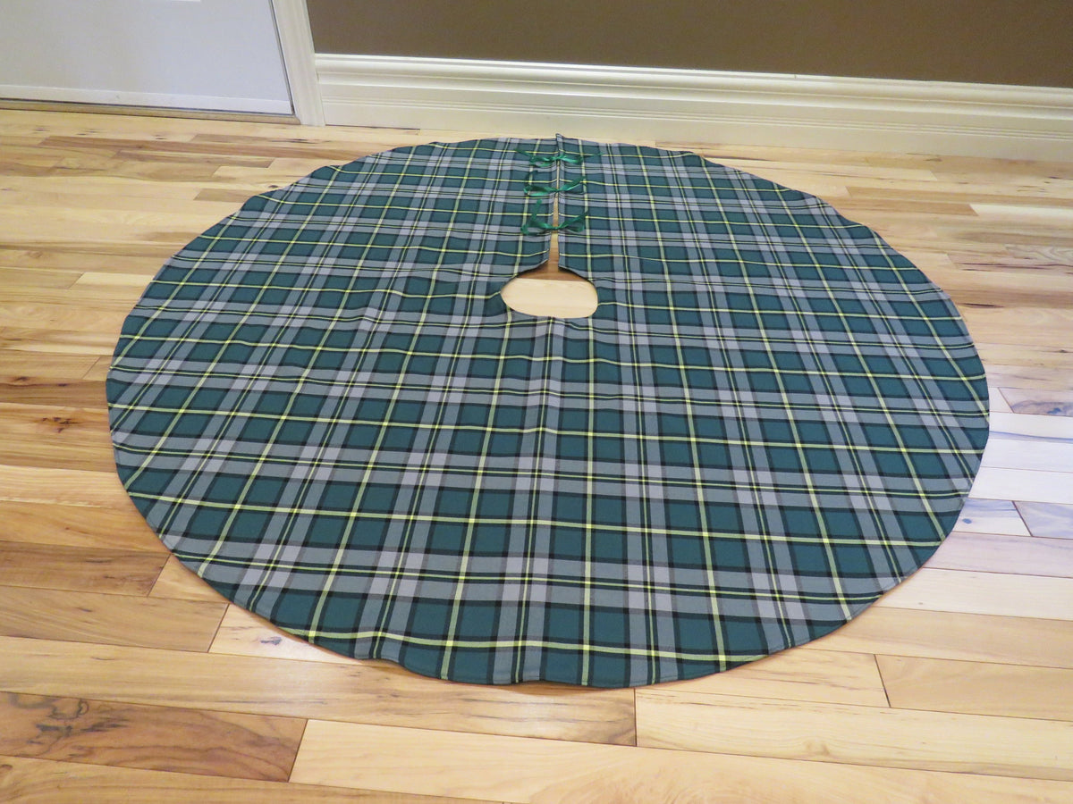 Keith Modern Tartan Christmas Tree Skirt main image 1
