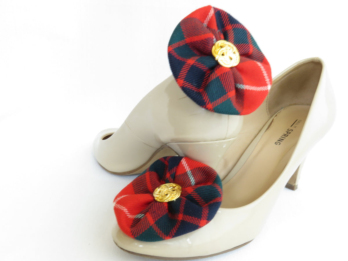 Fraser Tartan Shoe Clip Taylors Tartans