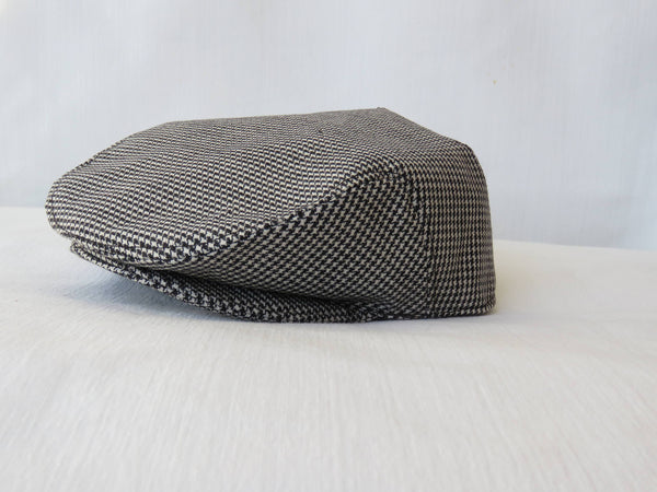 Hounds Tooth Newsboy Hat