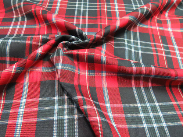 New Brunswick Tartan Fabric Material