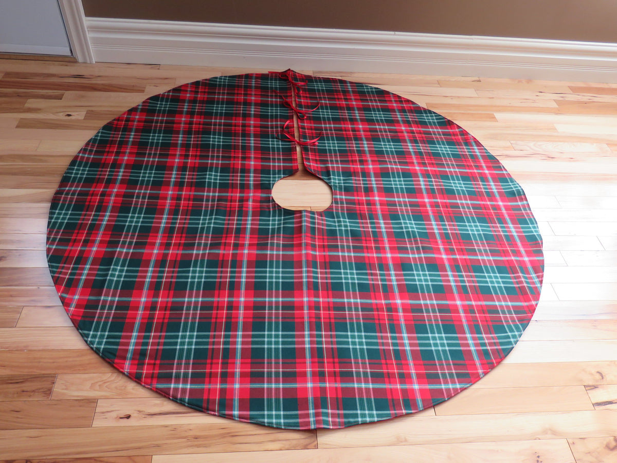 New Brunswick Tartan Christmas Tree Skirt Taylors Tartans
