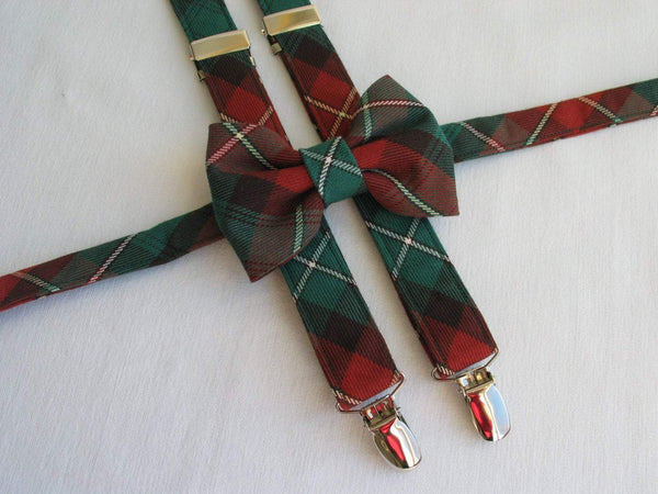 Prince Edward Island Tartan Suspenders