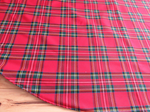 Royal Stewart Tartan Christmas Tree Skirt