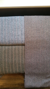 Wool fabric swatches