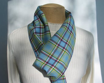 Yukon Tartan Wool Scarf