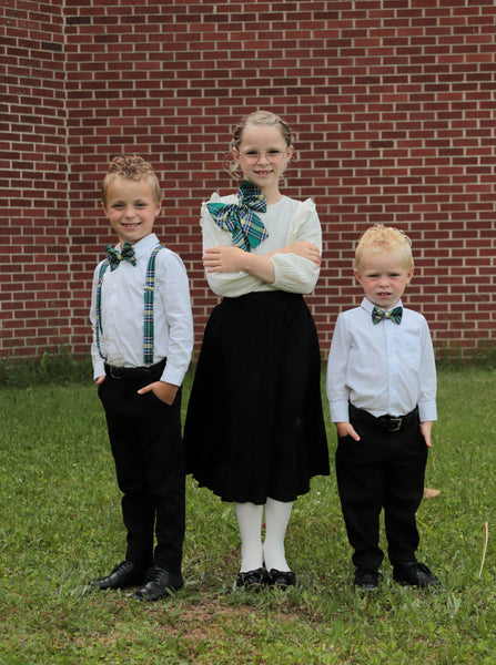 Alberta Tartan Hair Bow