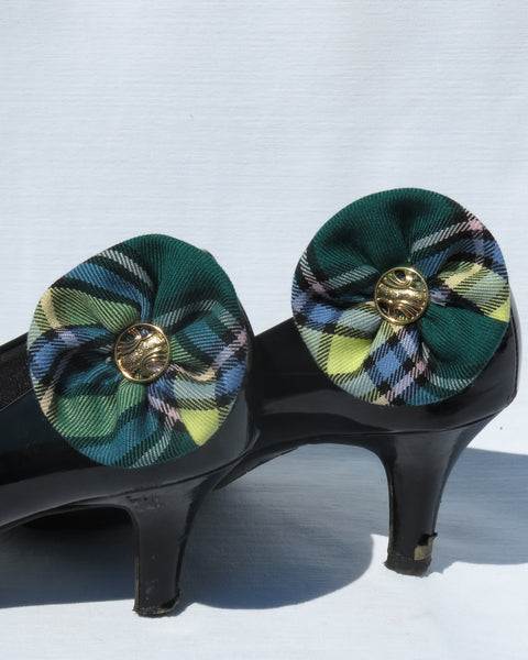 Alberta Tartan Shoe Clips