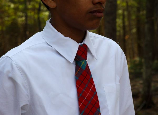 Cravate tartan de la Colombie-Britannique