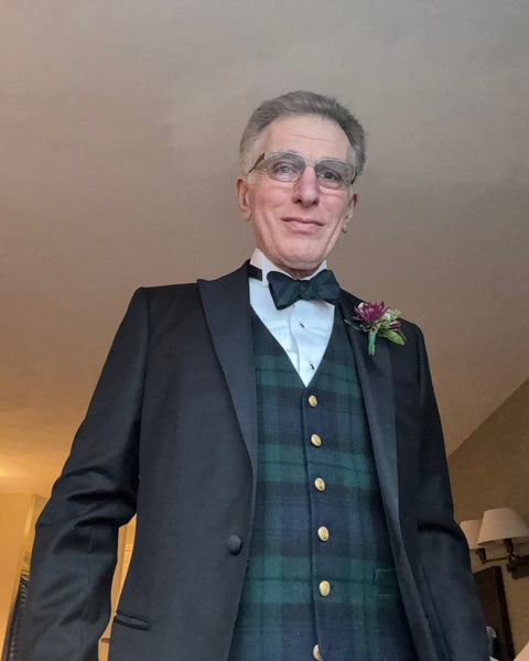 Black Watch Tartan Freestyle Bow Tie