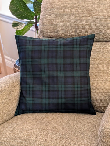 Black Watch Tartan Pillow Covers