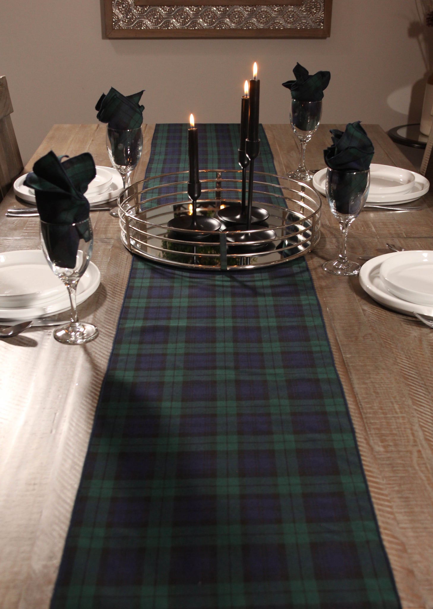 Custom listing for Cosette for Black Watch tartan items