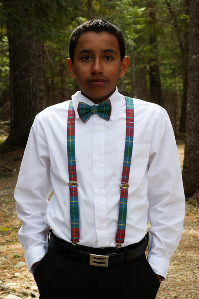 British Columbia Tartan Bow Tie