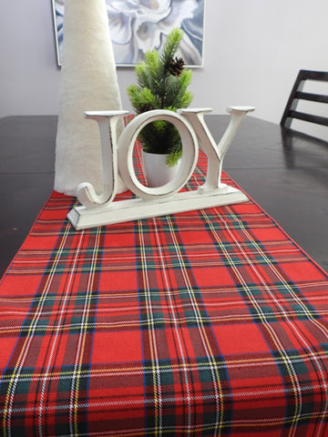 Royal Stewart Tartan Table Runner