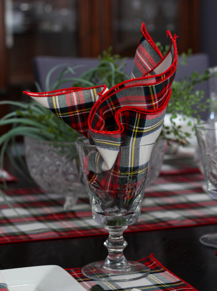 Dress Stewart Tartan Table Runner