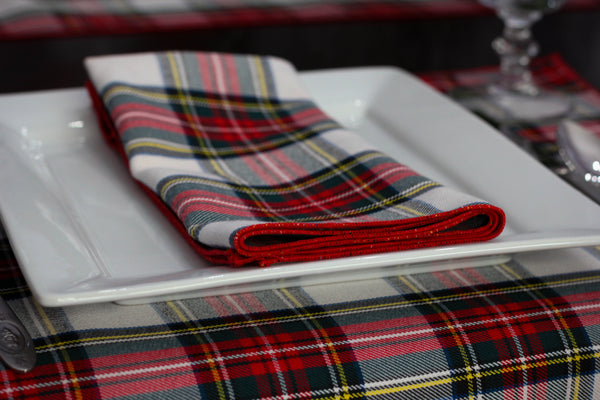 Dress Stewart Tartan Table Runner