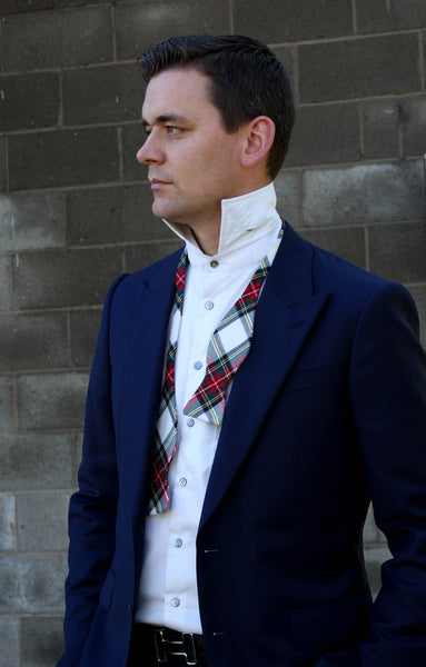 White Dres Stewart Freestyle Bow Tie