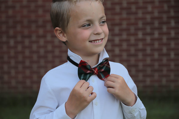 New Brunswick Tartan Suspenders and Bow Tie