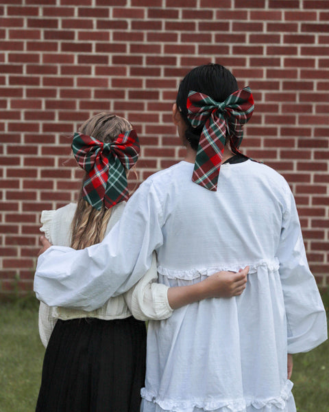 New Brunswick Tartan Hair Bow