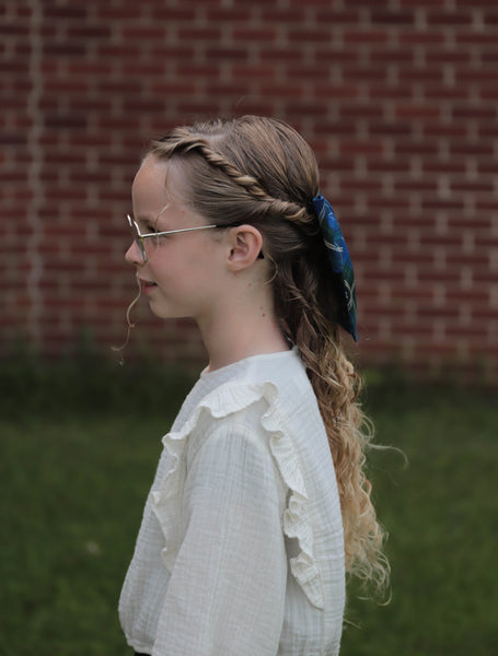 Nova Scotia Tartan Hair Bow