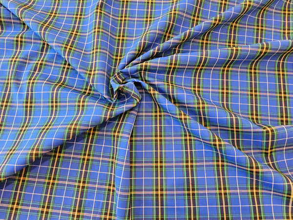 Nova Scotia tartan cotton fabric