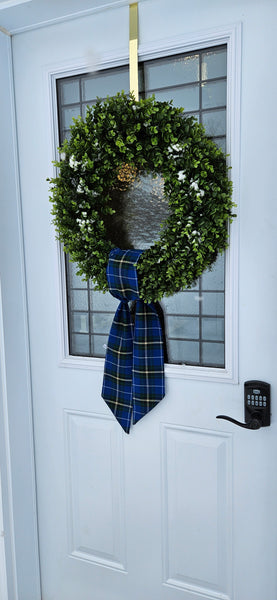 Nova Scotia Tartan Wreath Sash