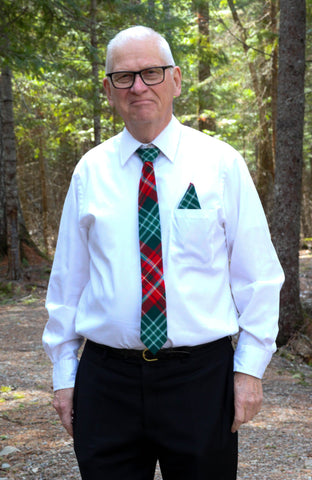 Cravate tartan du Nouveau-Brunswick