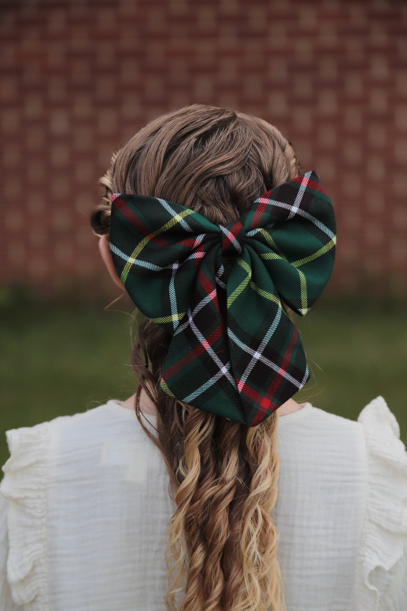 Newfoundland Tartan Hair Bow