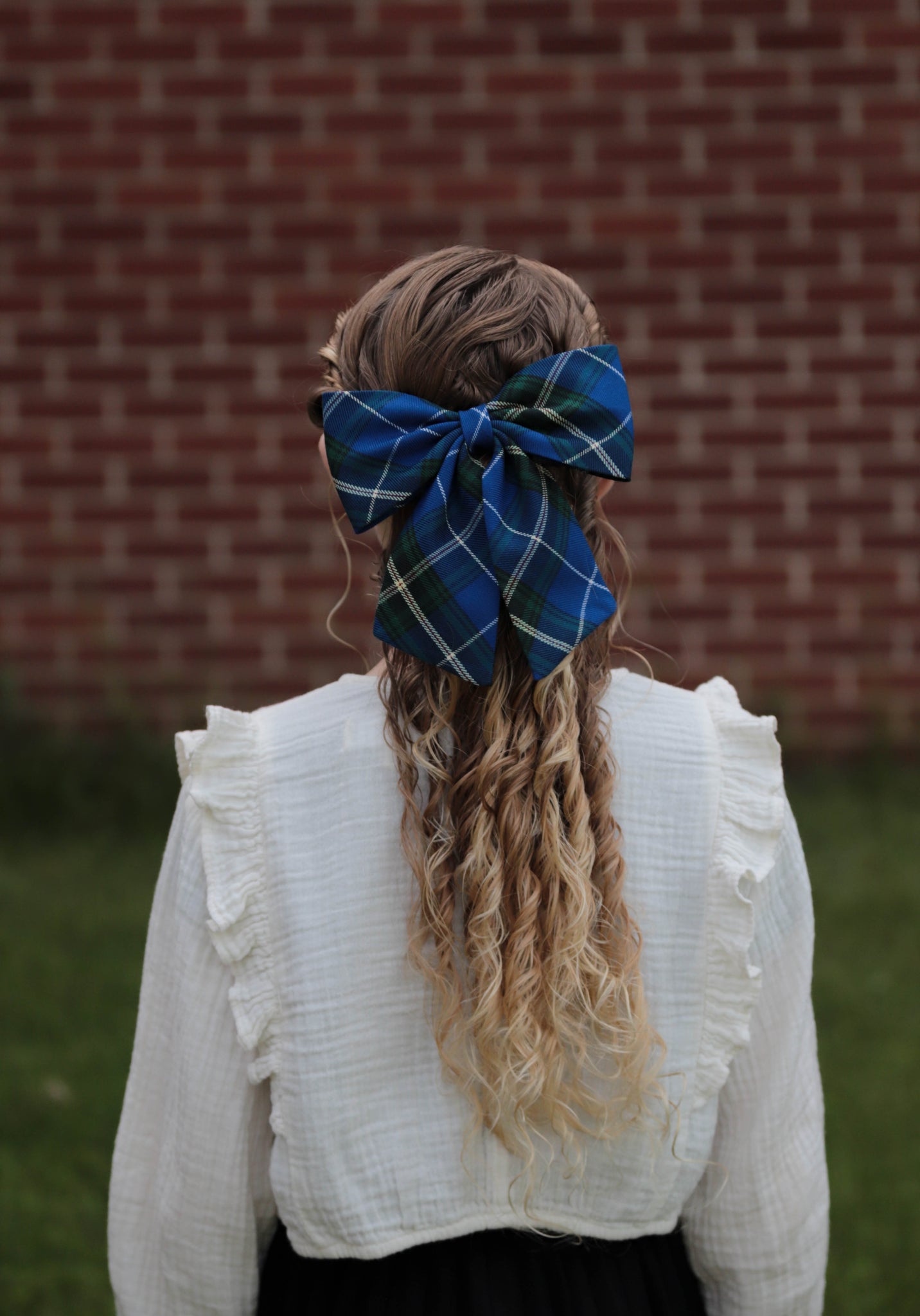 Nova Scotia Tartan Hair Bow