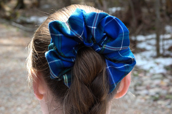 Nova Scotia Tartan Scrunchie