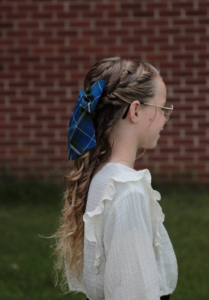 Nova Scotia Tartan Hair Bow