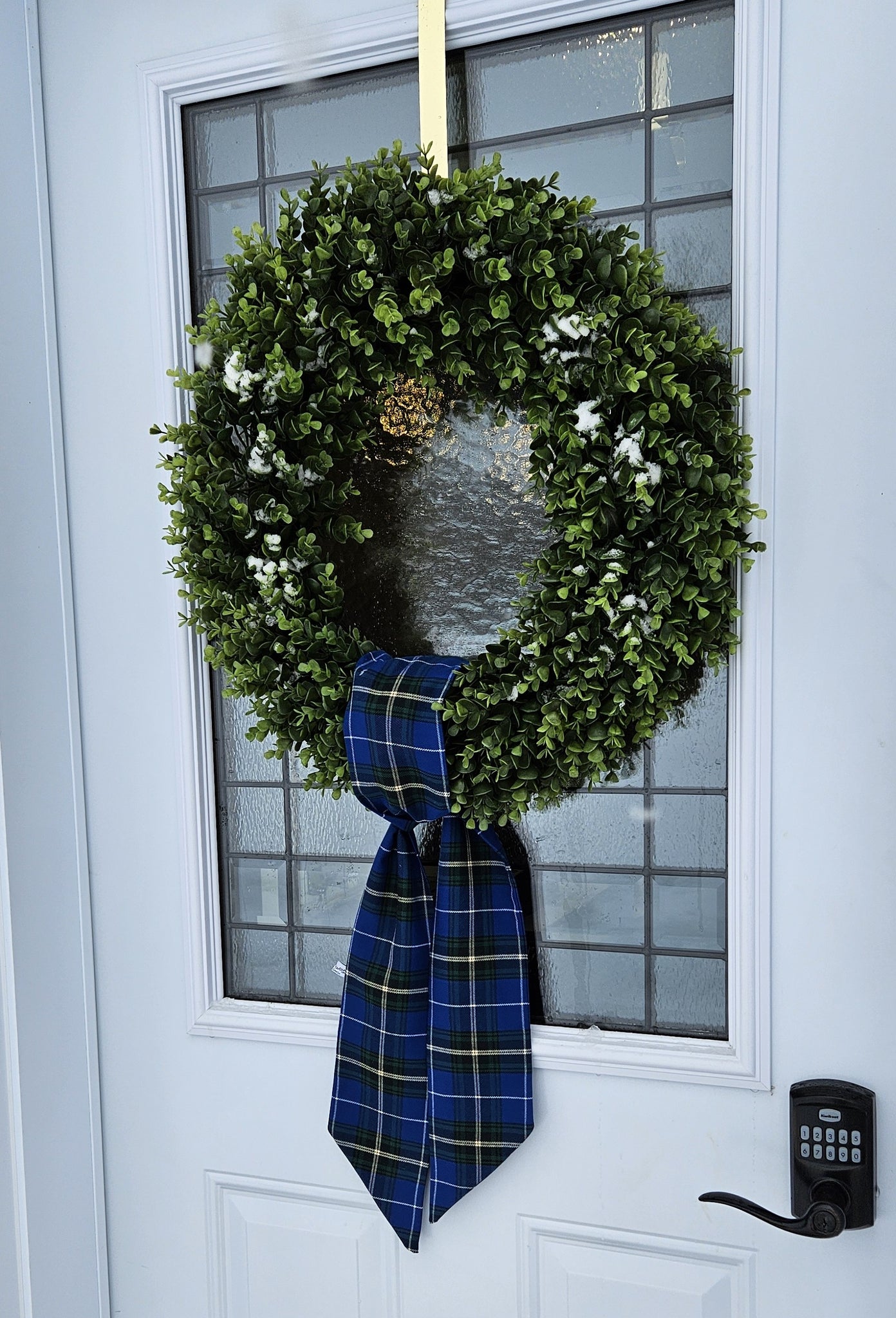 Nova Scotia Tartan Wreath Sash