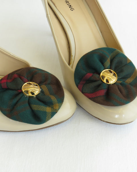 Ontario Tartan Shoe Clips