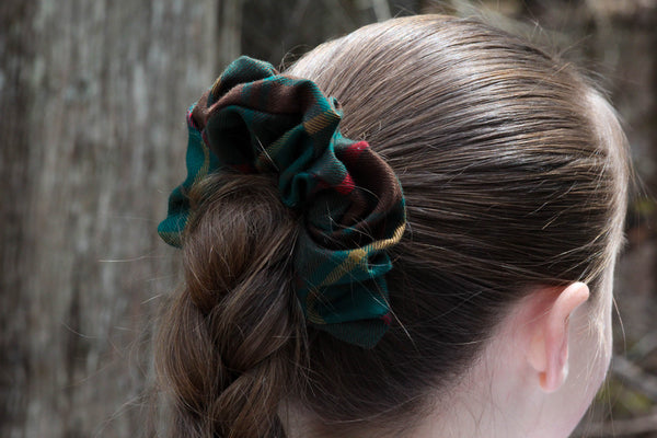 Ontario Tartan Scrunchie