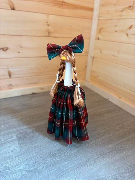 Prince Edward Island Tartan Porch Goose Dress and Bow