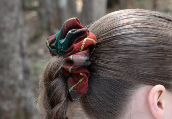 Prince Edward Island Tartan Scrunchie