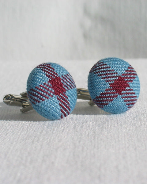 Royal Canadian Air Force Tartan Cufflinks