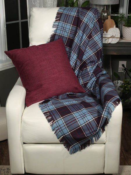 Royal Canadian Air Force Tartan Throw