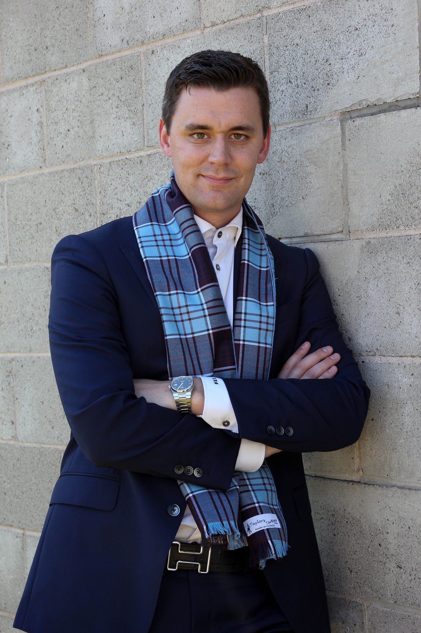 Royal Canadian Air Force Tartan Scarf