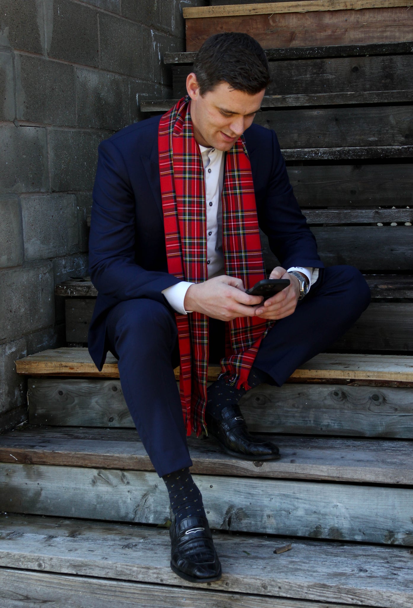 Royal Stewart Tartan Foulard