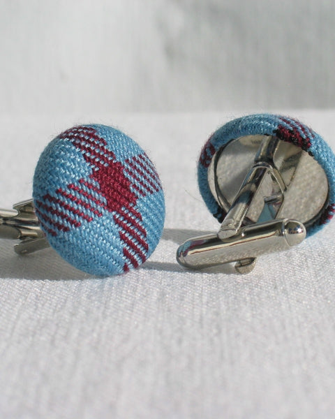 Royal Canadian Air Force Tartan Cufflinks