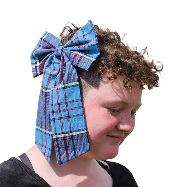 RCAF Tartan Hair Bow