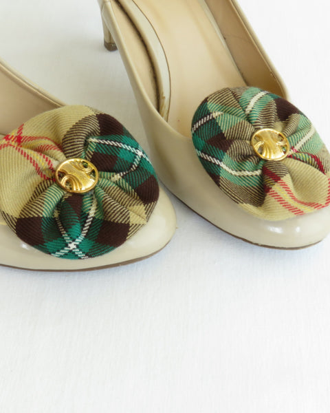 Saskatchewan Tartan Shoe Clip