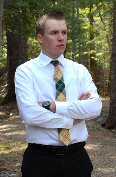 Saskatchewan Tartan Necktie