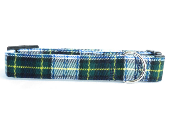 Collar, Gordon Tartan Dog Collar for Gordon Family Wedding, Pet Adoption Plaid Collar,  Gordon Family Reunion Pet Gift