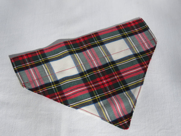 Dress Stewart Tartan Dog Bow Tie