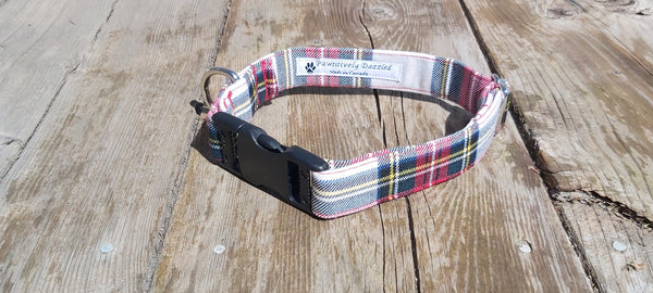 Dress Stewart Tartan Dog Collar