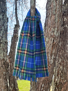 Nova Scotia Tartan Fleece Scarf Tree Wrap