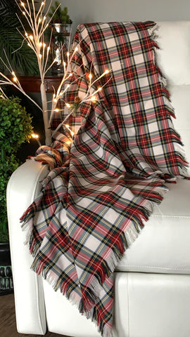 Robe Stewart Tartan Jeté